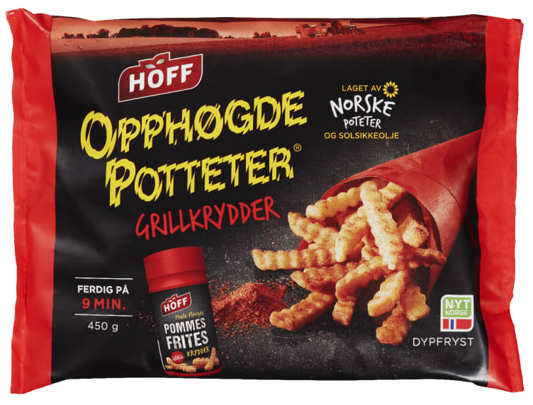 Opphøgde Potteter m/Krydder 450g Hoff