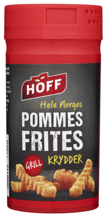 Bilde av Pommes Frites Krydder 130g boks Hoff