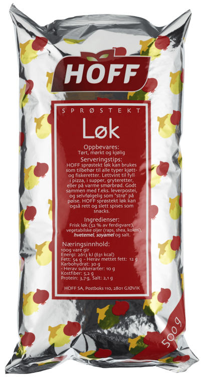 Løk Sprøstekt 500g Hoff