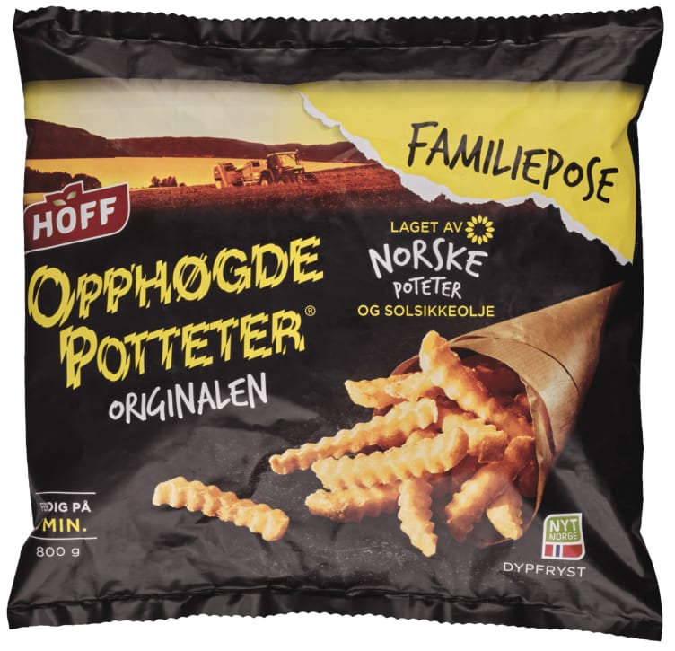 Opphøgde Potteter Familiepose 800g Hoff