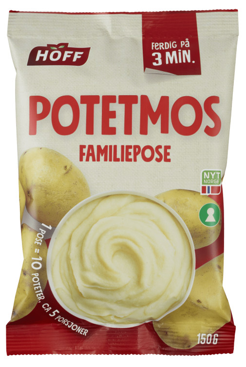 Potetmos Familiepose 150g Hoff