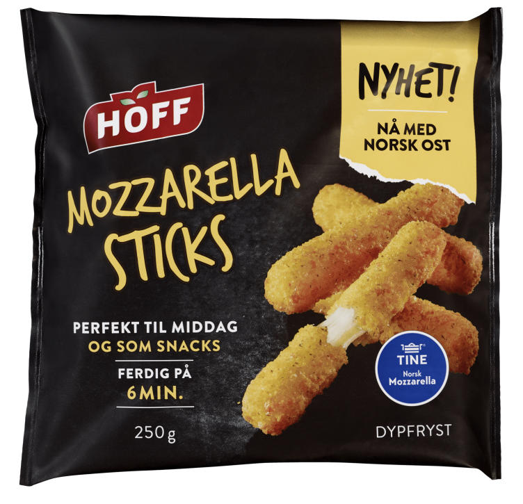 Mozzarella Sticks 250g Hoff