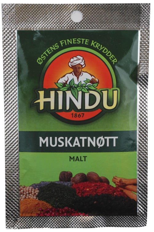 Muskatnøtt Malt 12g Pos