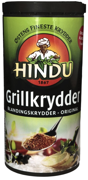 Bilde av Grillkrydder 160g boks Hindu