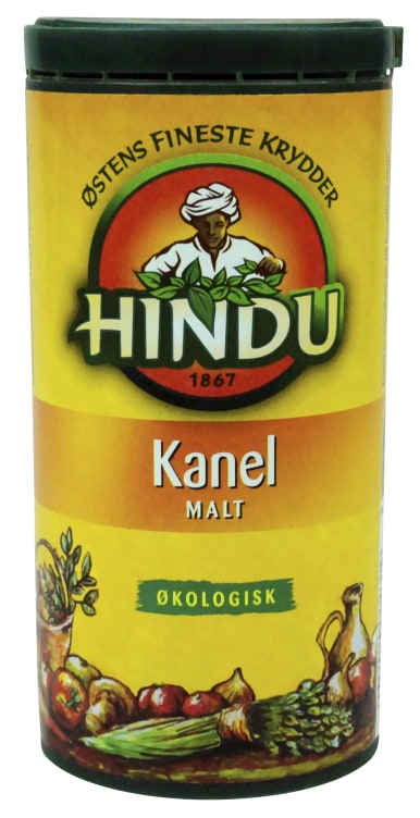 Bilde av Kanel Malt Økologisk 84g boks Hindu