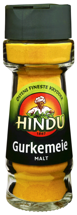 Gurkemeie 39g glass Hindu