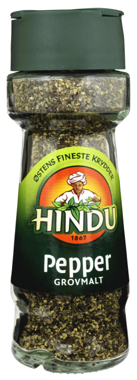 Bilde av Pepper Grovmalt 36g glass Hindu