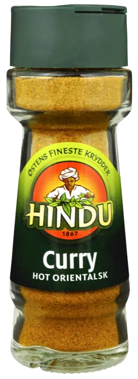 Bilde av Curry Hot Oriental 34g glass Hindu