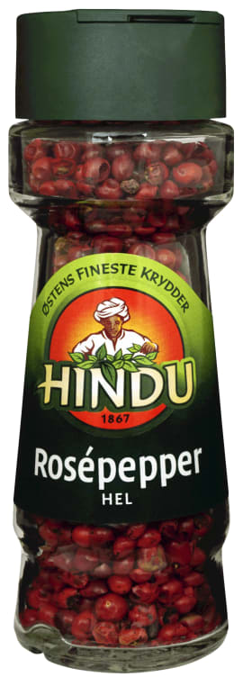 Bilde av Rosépepper hel 20g glass Hindu