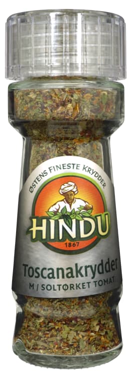 Bilde av Toscanakrydder m/Kvern 34g Hindu