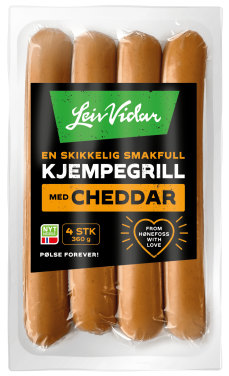Kjempegrill Cheddar