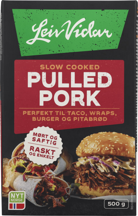 Pulled Pork 500g Leiv Vidar