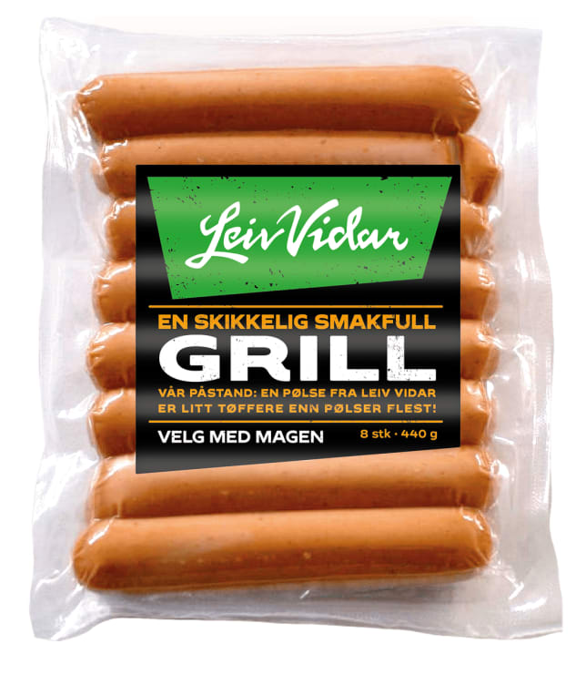 Grillpølse 440g Leiv Vidar