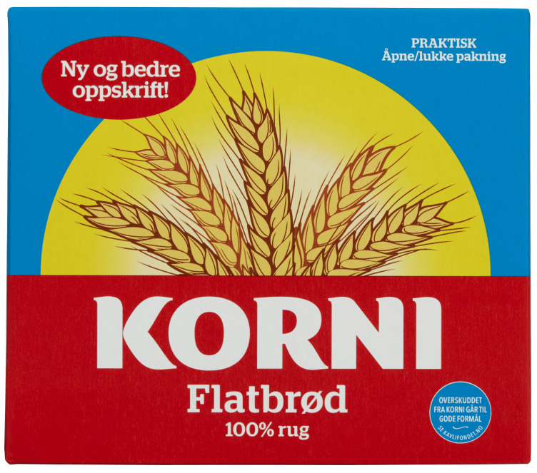 Korni Flatbrød 275g