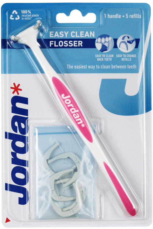 Bilde av Jordan Flosser Easy Clean Startsett m/6stk