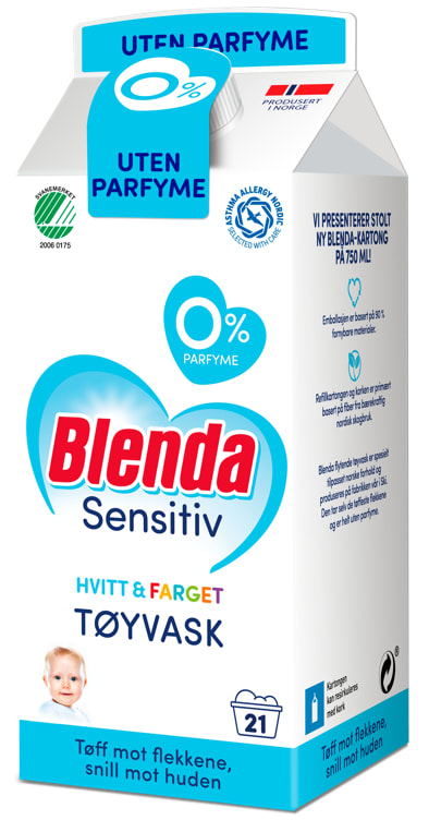 Blenda Sensitiv Flytende 750ml
