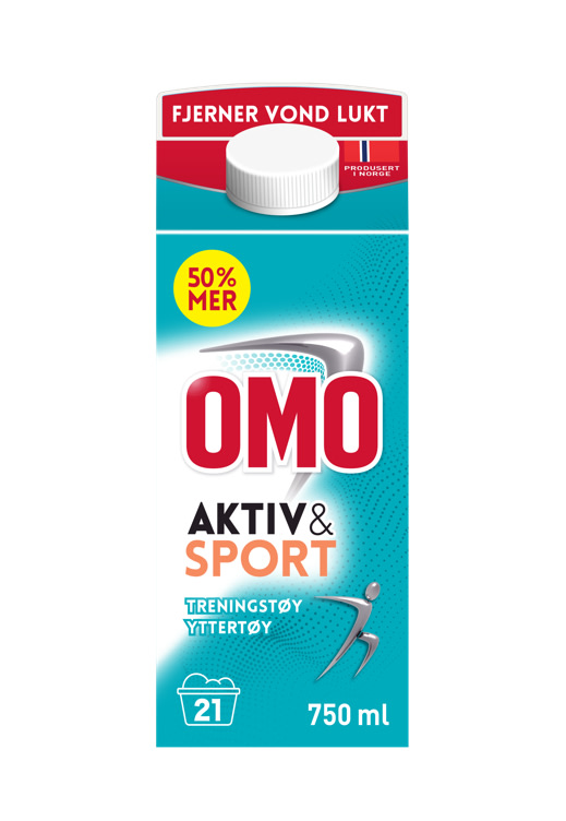 Product Image for Omo Aktiv&Sport Tøyvask 750ml