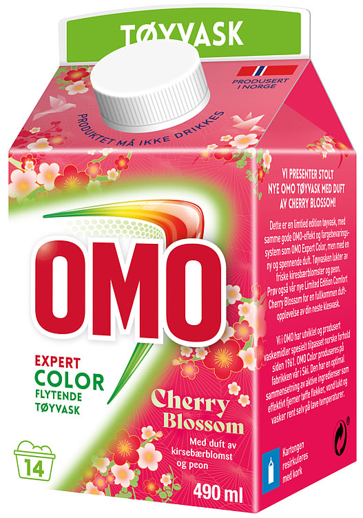 Omo Color Cherry Blossom 490ml