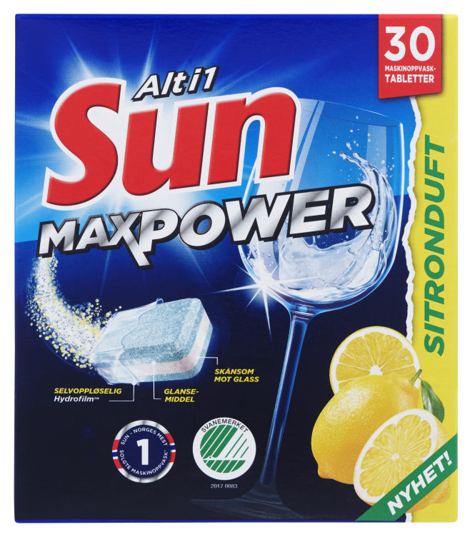 Sun Alt i 1 Maxpower Sitron 30tab