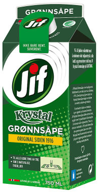 Krystal Grønnsåpe Original 750ml Jif