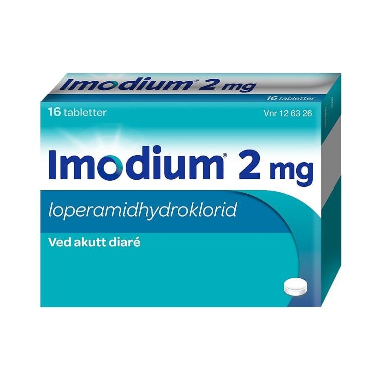 Bilde av Imodium 2mg 16stk