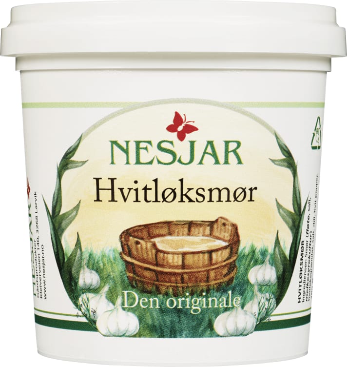 Kryddersmør Hvitløk 100g Nesjar