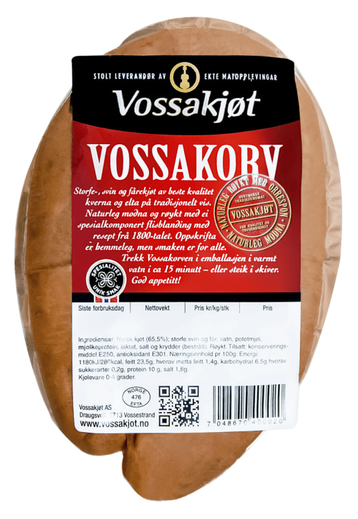Bilde av Vossakorv 350g