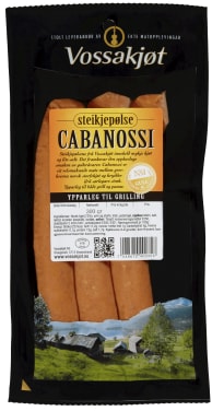 Cabanossi Pølse 300g Vossakjøt