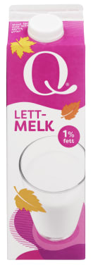 Lettmelk 1%