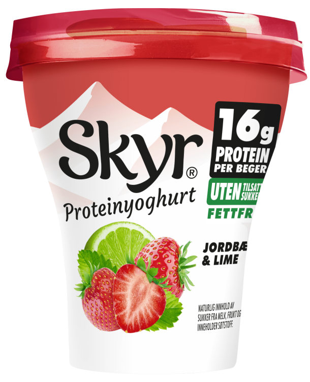 Skyr Jordbær & Lime 160g