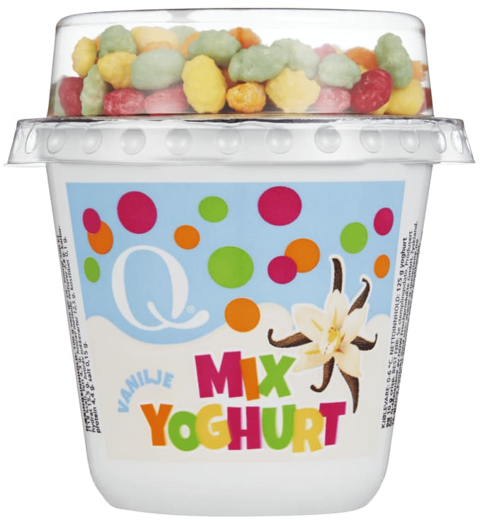 Q Mix Yoghurt Vanilje 135g Q