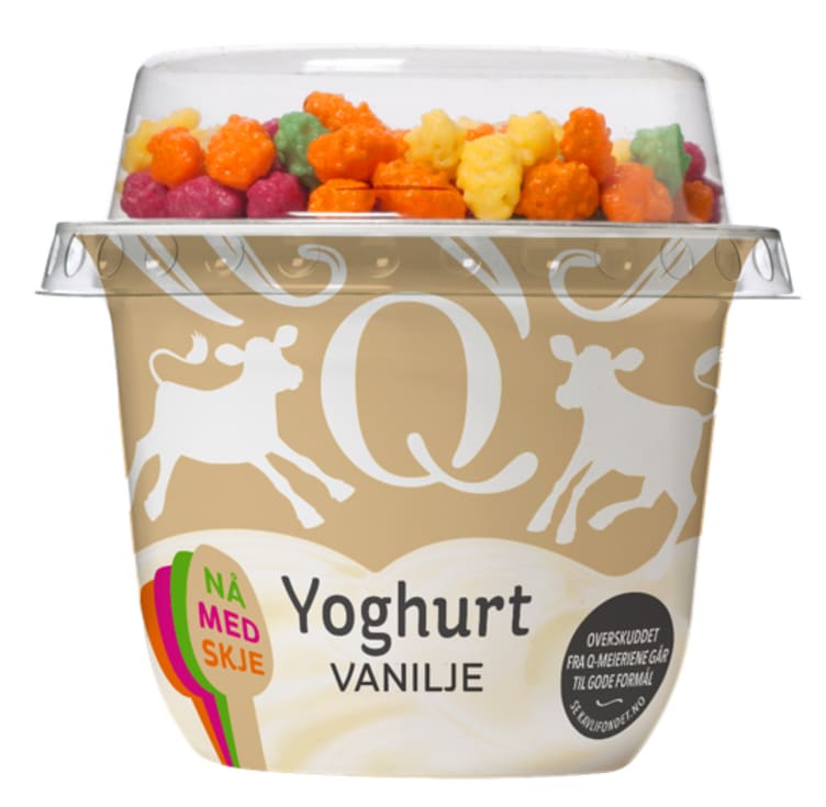 Q Mix Yoghurt Vanilje 135g Q