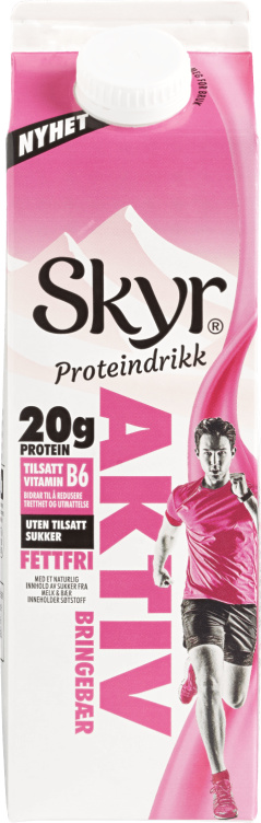 Skyr Drikke Bringebær1l Q