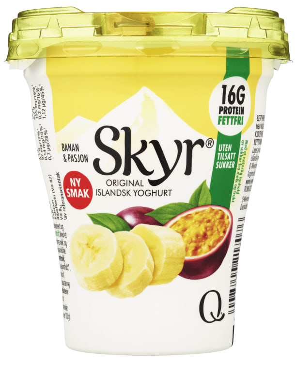 Skyr Banan&Pasjonsfrukt 160g Q