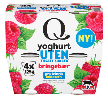 Yoghurt Bringebær