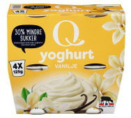 Yoghurt Vanilje 4x125g Q