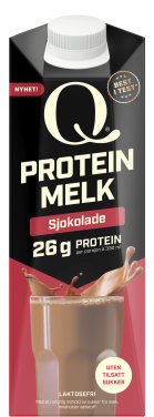 Proteinmelk Sjokolade 1l Q