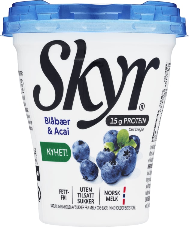 Skyr Blåbær&Acai 160g Q