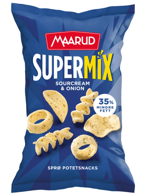 Supermix Sourcream&Onion 130g Maarud