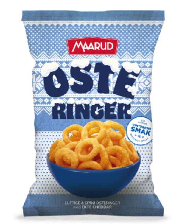 Norsk Gull Ringer Cheese&Chili 140g Maarud