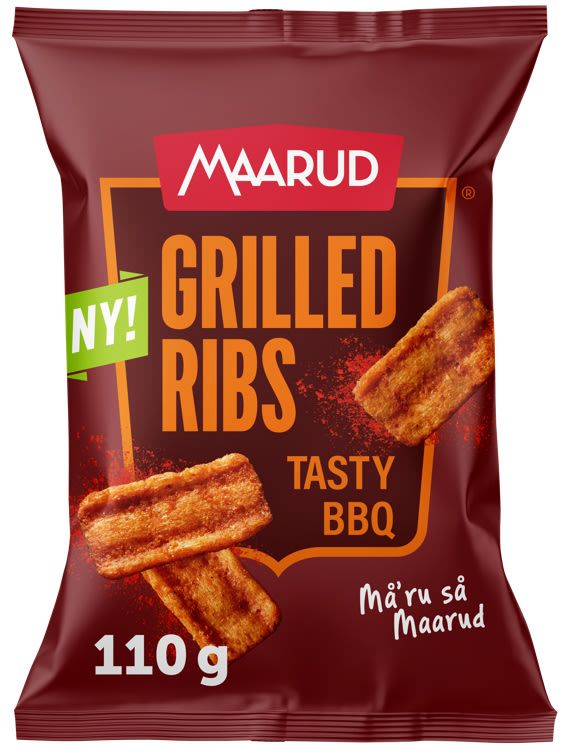 Bilde av Grilled Ribs Tasty Bbq 110g Maarud