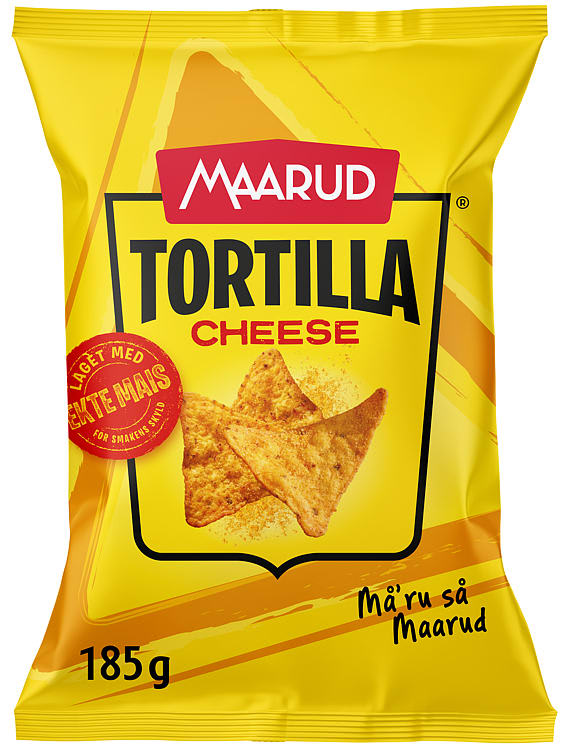 Tortillachips Cheese 185g Maarud