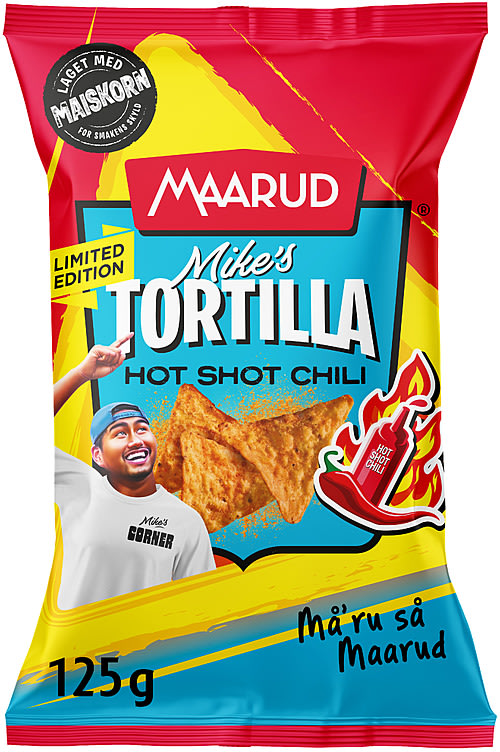 Tortilla Hotshotchil 125g Maarud