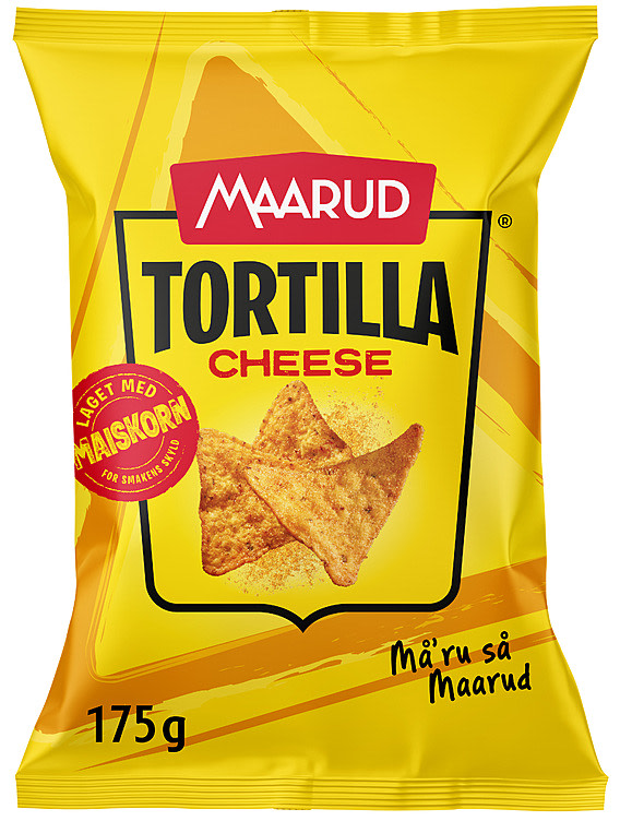 Tortillachips Cheese 175g Maarud