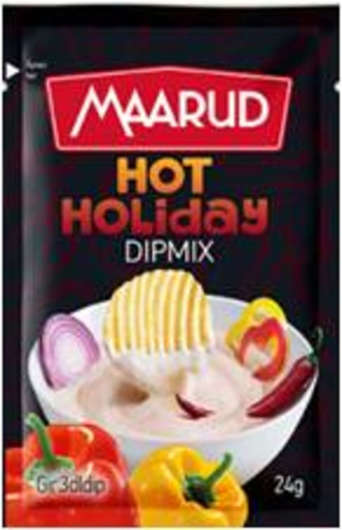 Bilde av Dipmix Hot Holiday 22g Maarud