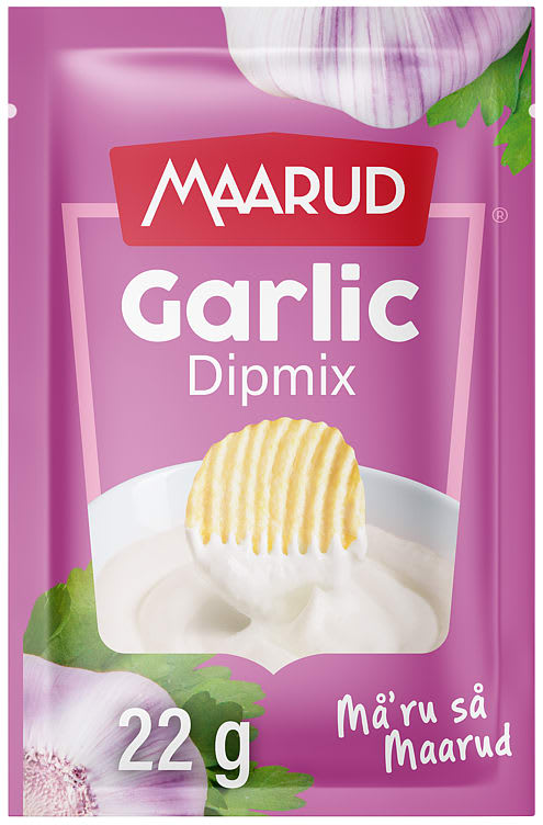 Bilde av Dipmix Garlic 22g Maarud