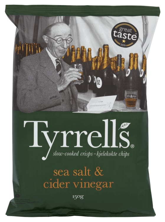 Tyrrells Chips Sea Salt&Vinegar 150g