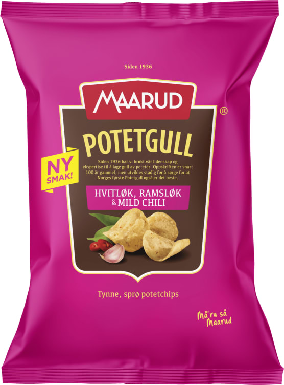 Potetgull Hvitl, Ramsløk, Chili 200g