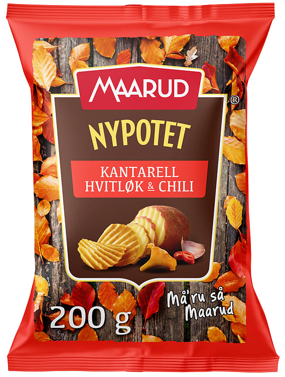 Nypotet Kantarel&Hvit&Chili 200g Maarud