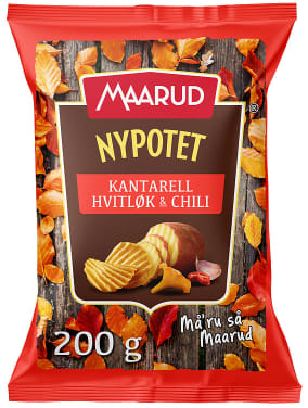 Nypotet Kantarel&Hvit&Chili 200g Maarud